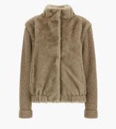 Bomber in pelliccia SAINT BARTH MAEL FUR - Khaki 00232I
